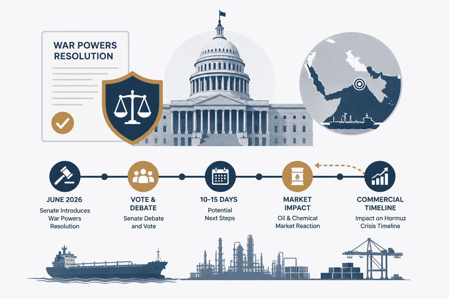 US Senate War Powers Resolution: What It Means for the Hormuz Crisis Commercial Timeline